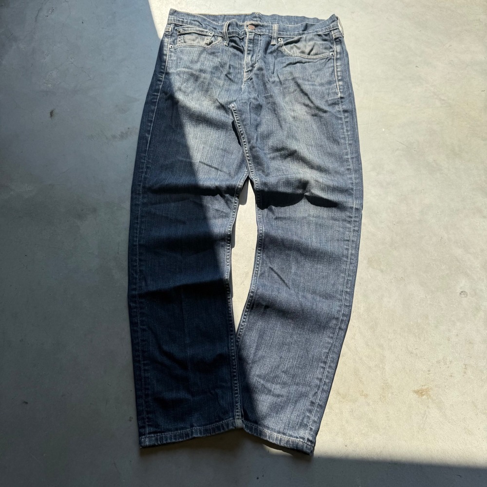 Levis 511 Slim Fit Jeans Mens 32x30 Dark Wash Blue Denim Pants